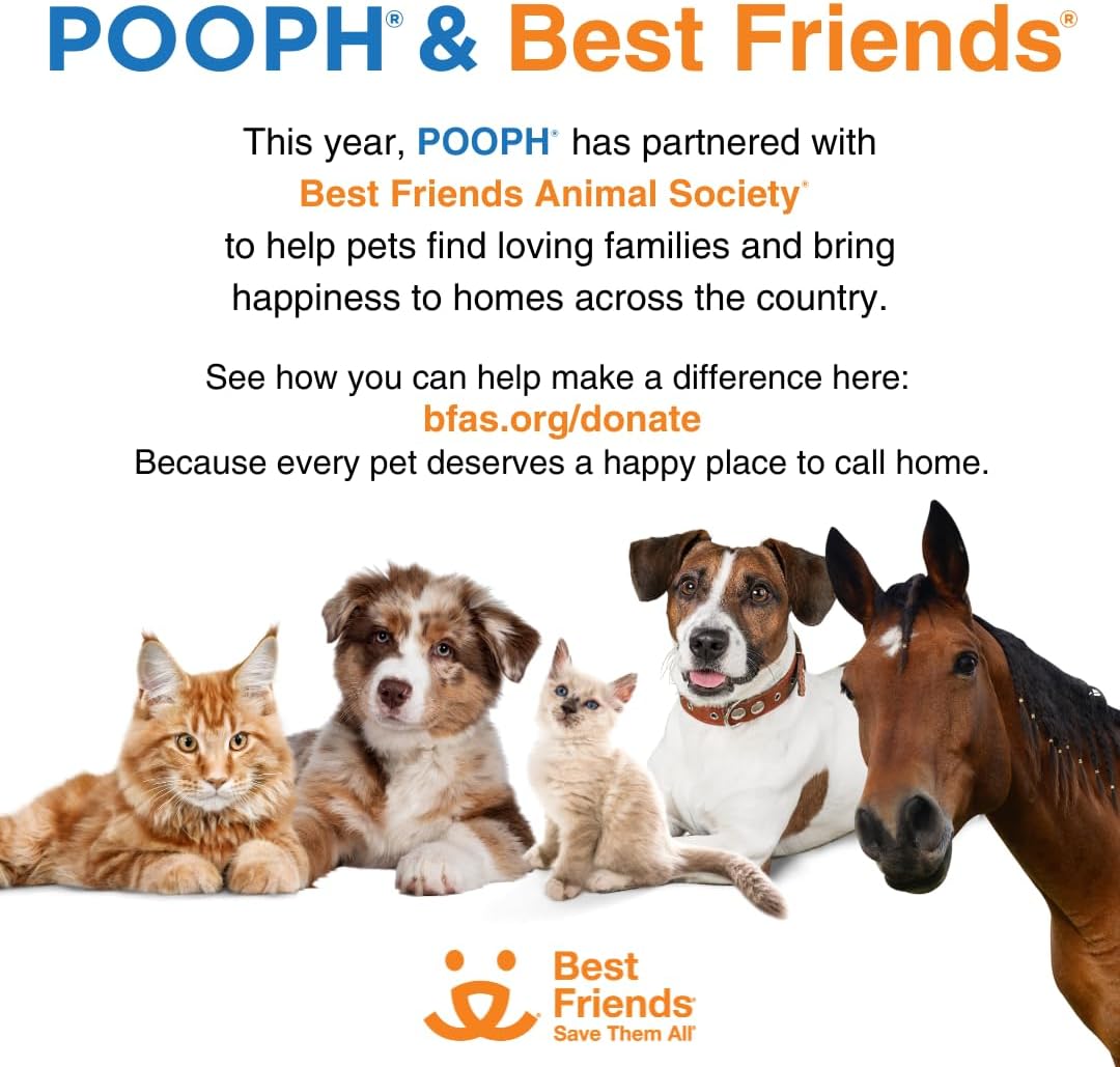 POOPH LITTERIZER – Litter Box Deodorizer – Eliminates Odors Instantly – Helps Reduce Litter Use – Safe & Fragrance-Free – 1 Bottle