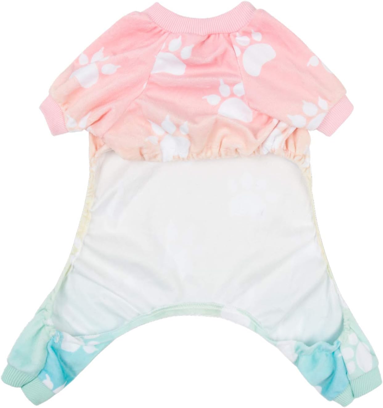 CuteBone Small Dogs Outfit Soft Puppy Onesies Pjs Dog Pajamas Pet Coat Cat Apparel Comfy Doggie Jumpsuit Bodysuit for All Seasons P09XL