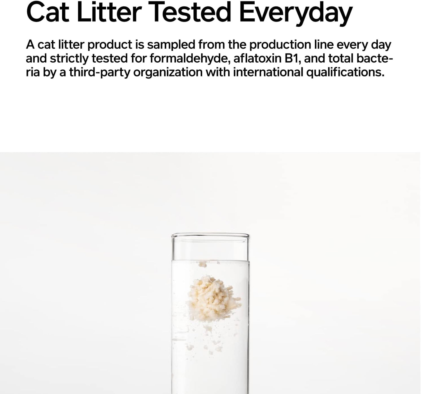 pidan Tofu Cat Litter Clumping,Flushable,Ultra Absorbent and Fast Drying, 100% Natural Ingredients Litter,Solubility in Water,Really Dust-Free,Less Scattering (5.3lb×2bags)