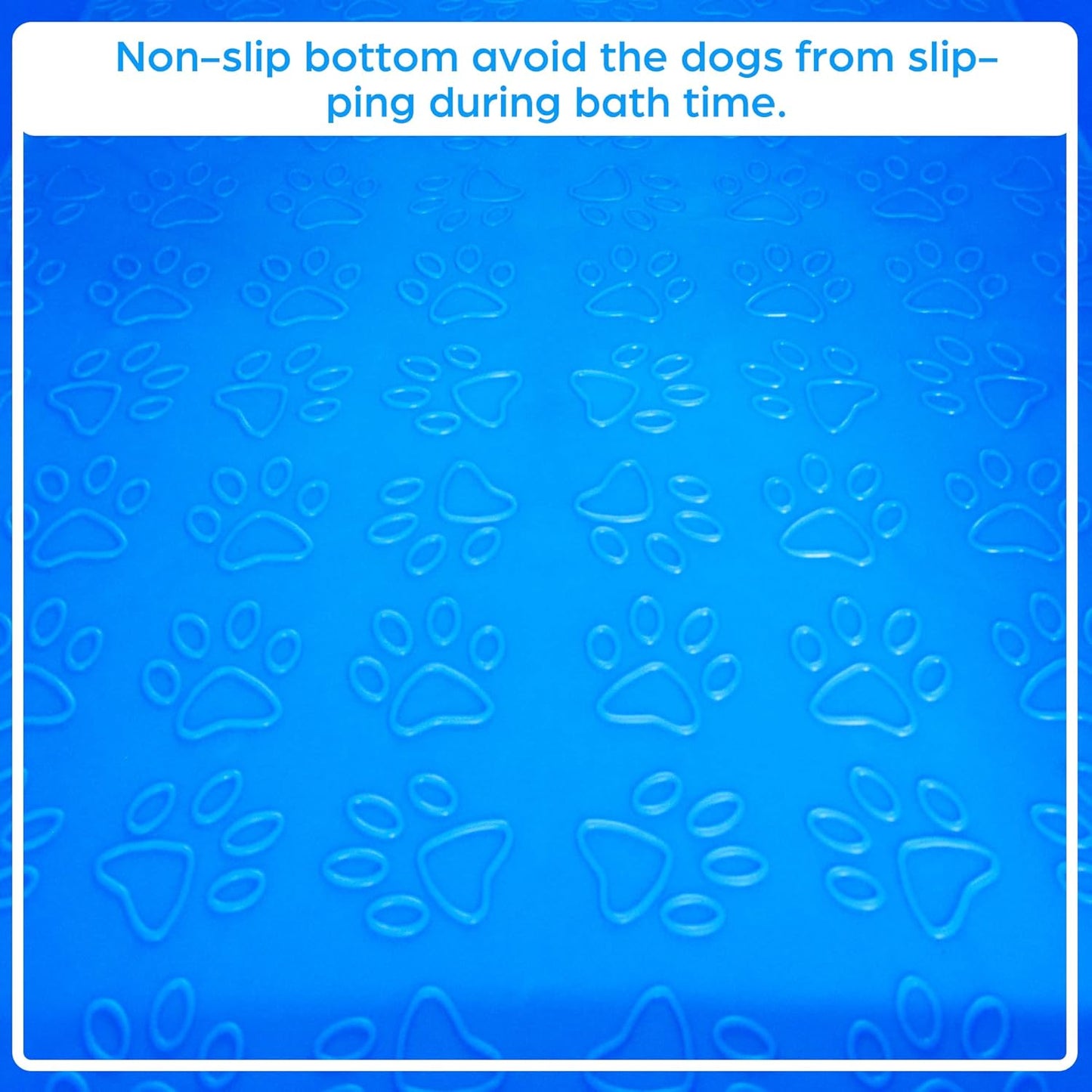 SHELANDY 45" Pet Grooming Bathtub Dog Wash Station | Heavy Duty Bathing Tub (Bathtub Only)