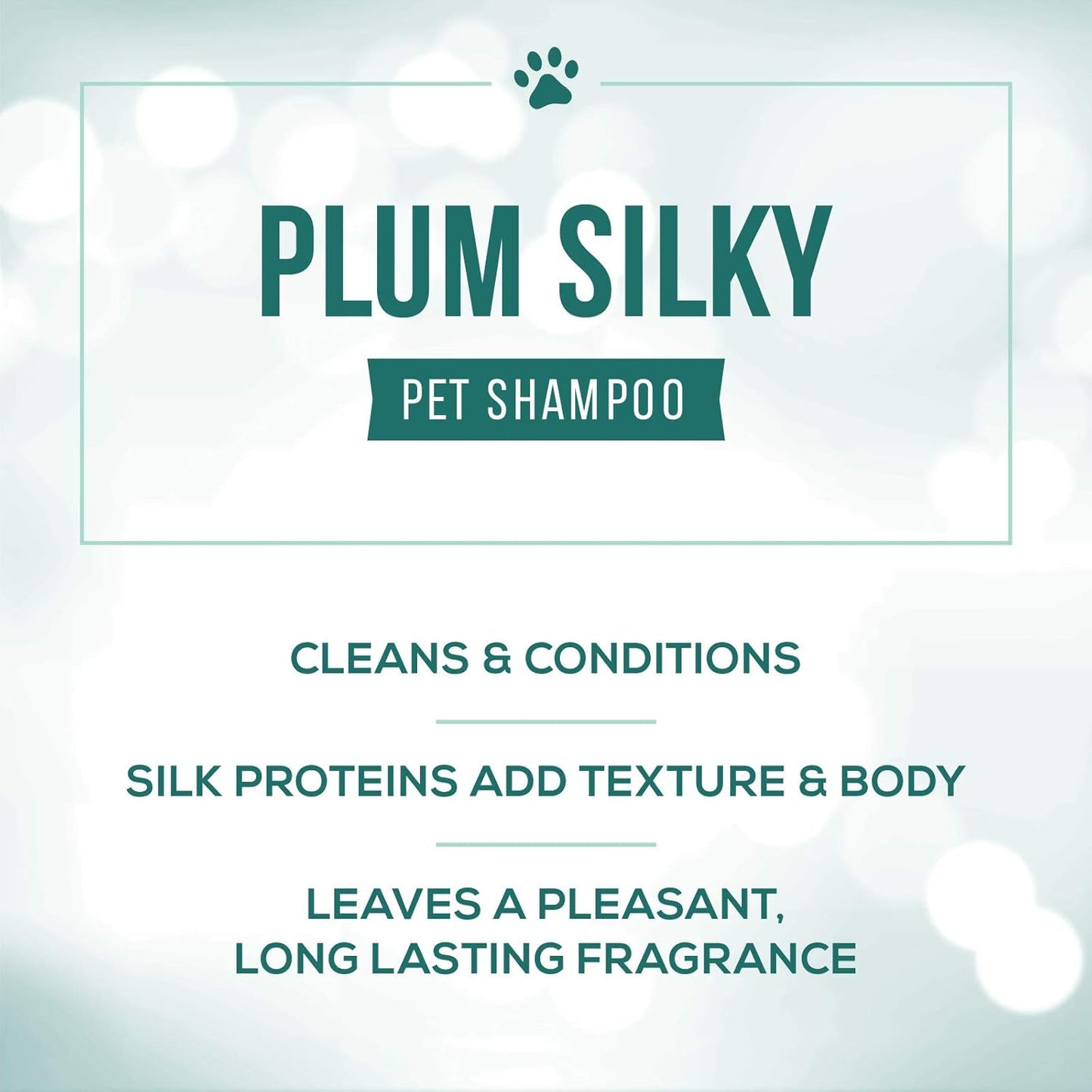 Nature's Specialties Plum Silky Ultra Concentrated Dog Shampoo Conditioner, Makes up to 6 Gallons, Natural Choice for Professional Pet Groomers, Silk Proteins, Made in USA, 32 oz