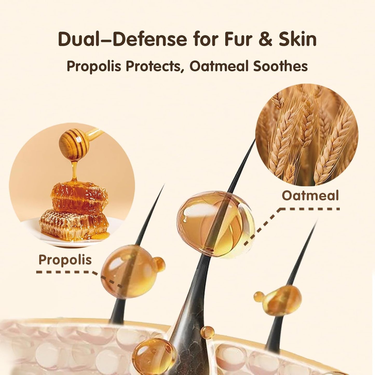 UNIPAWS Cat Shampoo & Conditioner 2-in-1, EWG Verified, Anti-Dandruff & Deshedding for Soft and Shiny Coat, Probiotics Smoothcare for Itchy, Dry Skin, Gifts for Cat Lovers, Made in Korea, 16.9 Fl Oz