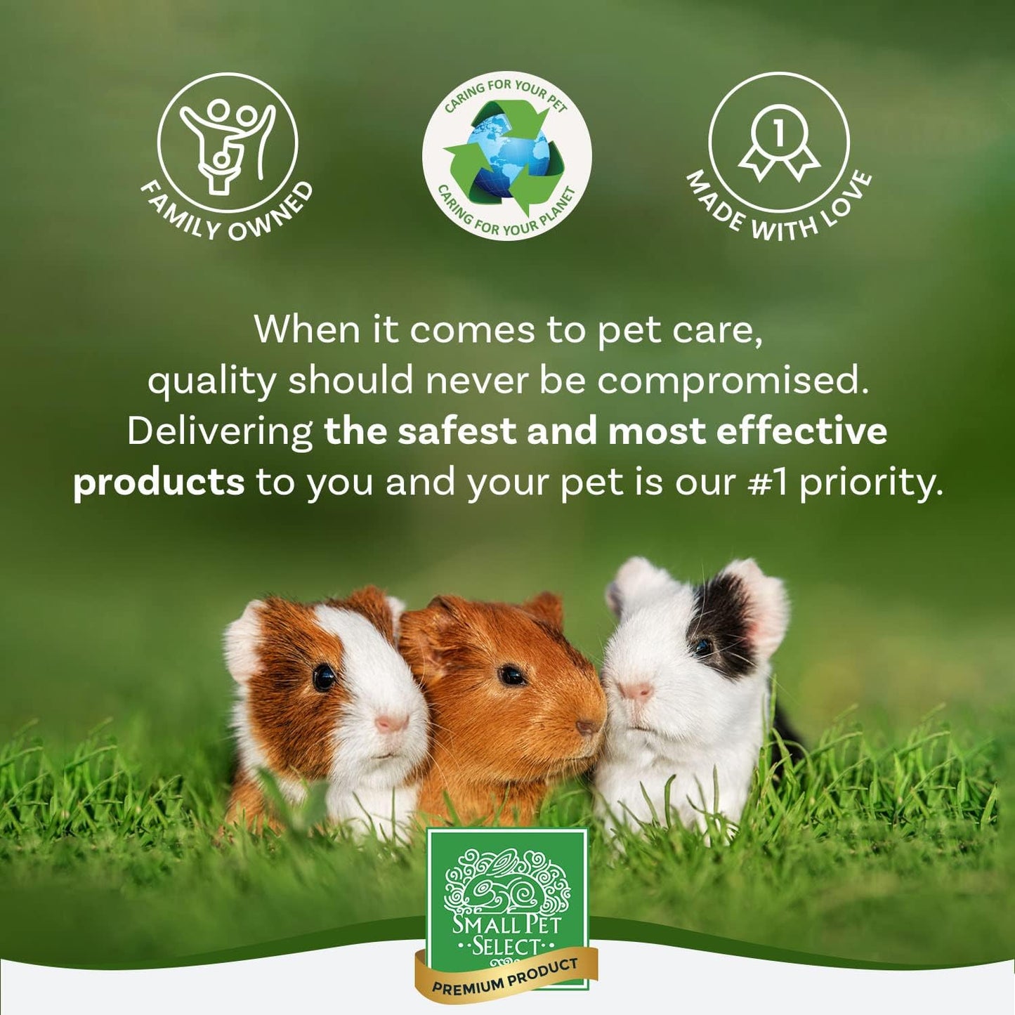 Small Pet Select Premium Natural Aspen Bedding, Animal Bedding for Small Indoor and Outdoor Pets, Made in The USA, Jumbo Size 282 L (2 Pack, 141 L Each)