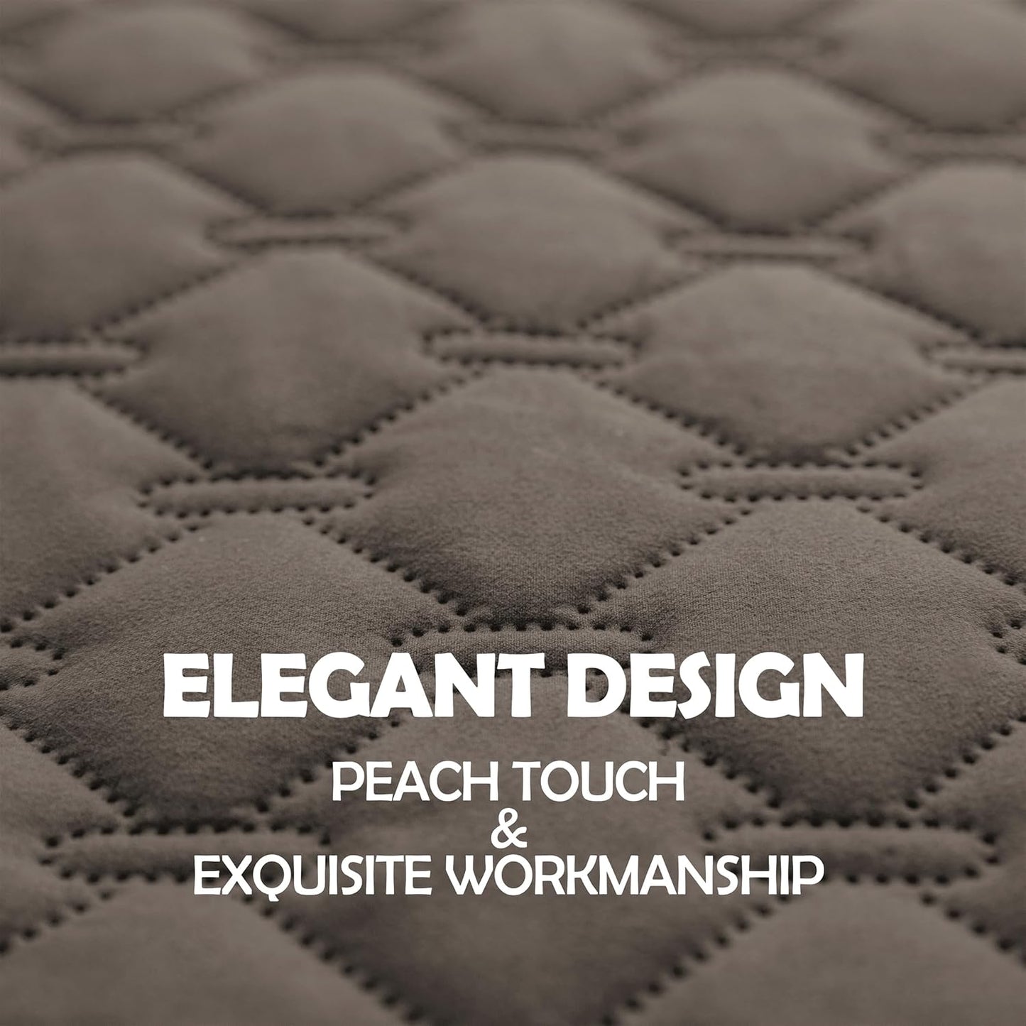 gogobunny 100% Double Sided Waterproof Dog Blanket Soft Pet Bed Cover Reversible Protect Furniture Couch Sofa Car for Puppy Cat Kids (Dark Walnut/Light Walnut, 30x80 Inch (Pack of 1))