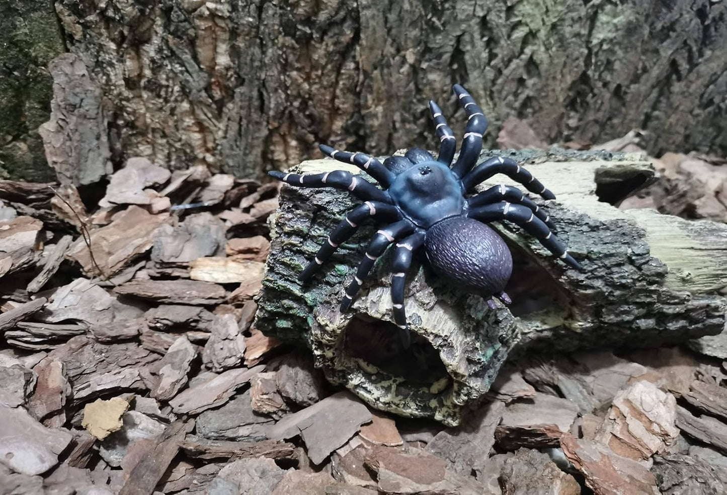 Reptile Hide Bark Texture,Snake Hide,Bearded Dragon Basking Platform,Aquarium Decor for Amphibians,Leopard Gecko,Lizard,Turtle,Tortoise,Betta Fish,Spider,Scorpion,Axolotl