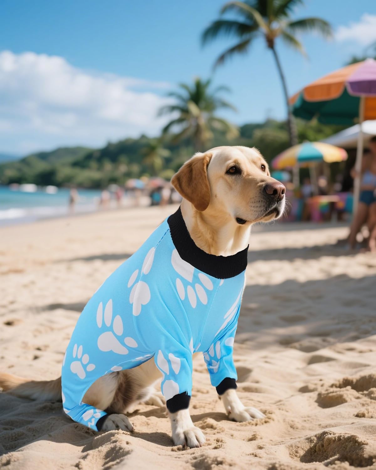 PET SHOW 4 Pack Dog Pajamas Dinosaur Shark for Extra Large Dogs Boy Soft Stretchy PJs Plaid Jumpsuit Dog Paw Onesies Outfits with Sleeve Pets Breathable Summer Clothes Costume XXXL