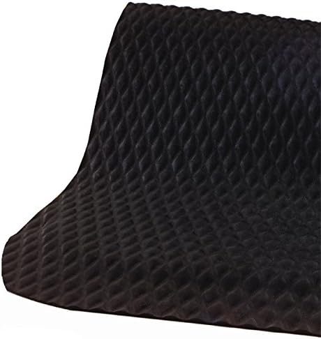 American Floor Mats Hog Heaven 5/8 inch Black & Black Border 5' x 12' Nitrile Backed Anti-Fatigue Comfort Mat