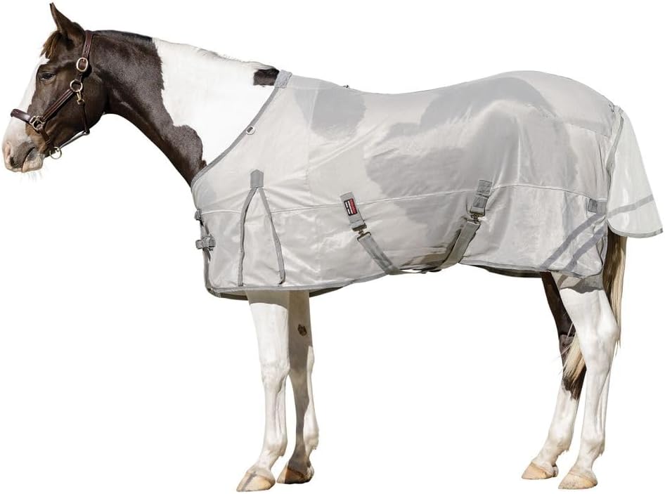 Schneiders Soft Interlock Mesh II Horse Fly Sheets | Superior UV & Insect Protection | Versatile Euro Fit Option | Reflective Safety Design