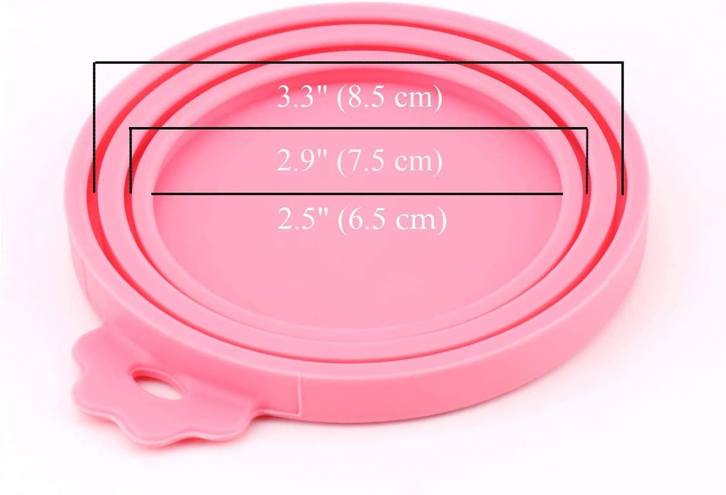 Food Can covers | 6 Pack Silicone Can Lids for Dog and Cat Food | Universal BPA Free | One Can Cap Fit Most Standard Size Canned Dog Cat Food