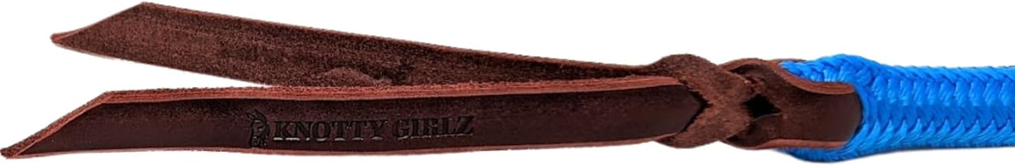 22' Long Line with SS O Ring and Carabiner (Turquoise)