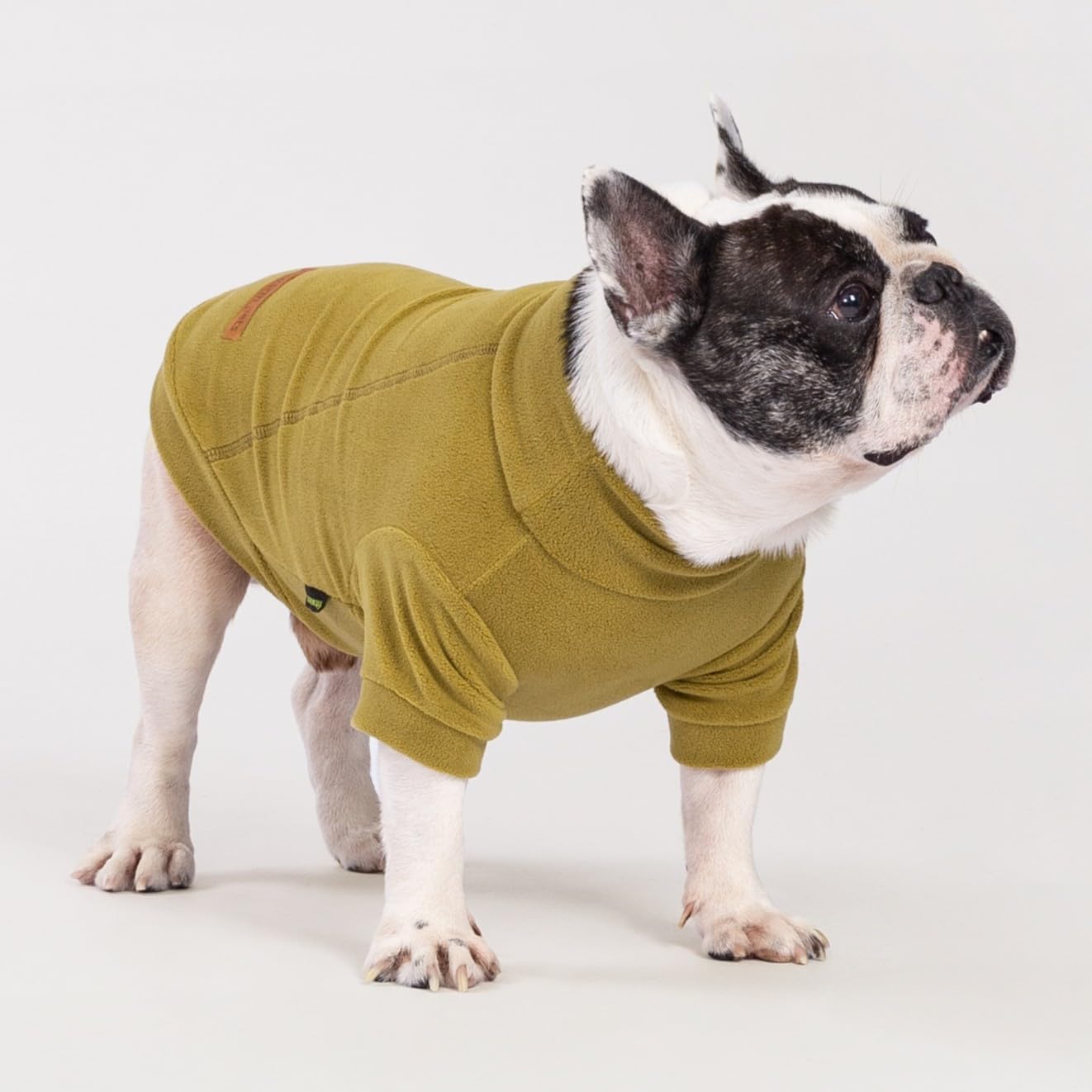 Fitwarm 3 Pack Classic Fleece Dog Sweater, Winter Clothes for Small Dogs Boy Girl, Turtleneck Dog Sweatshirt, Pet Pullover Jumper, Cat Apparel, Black, Olive Green, Cream, XS