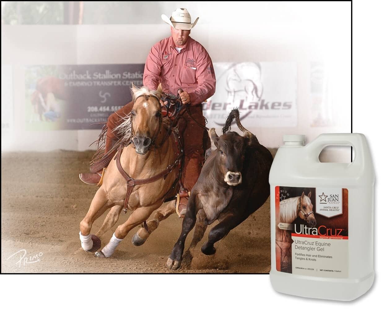 UltraCruz® Equine Detangler Gel, 1 Gallon