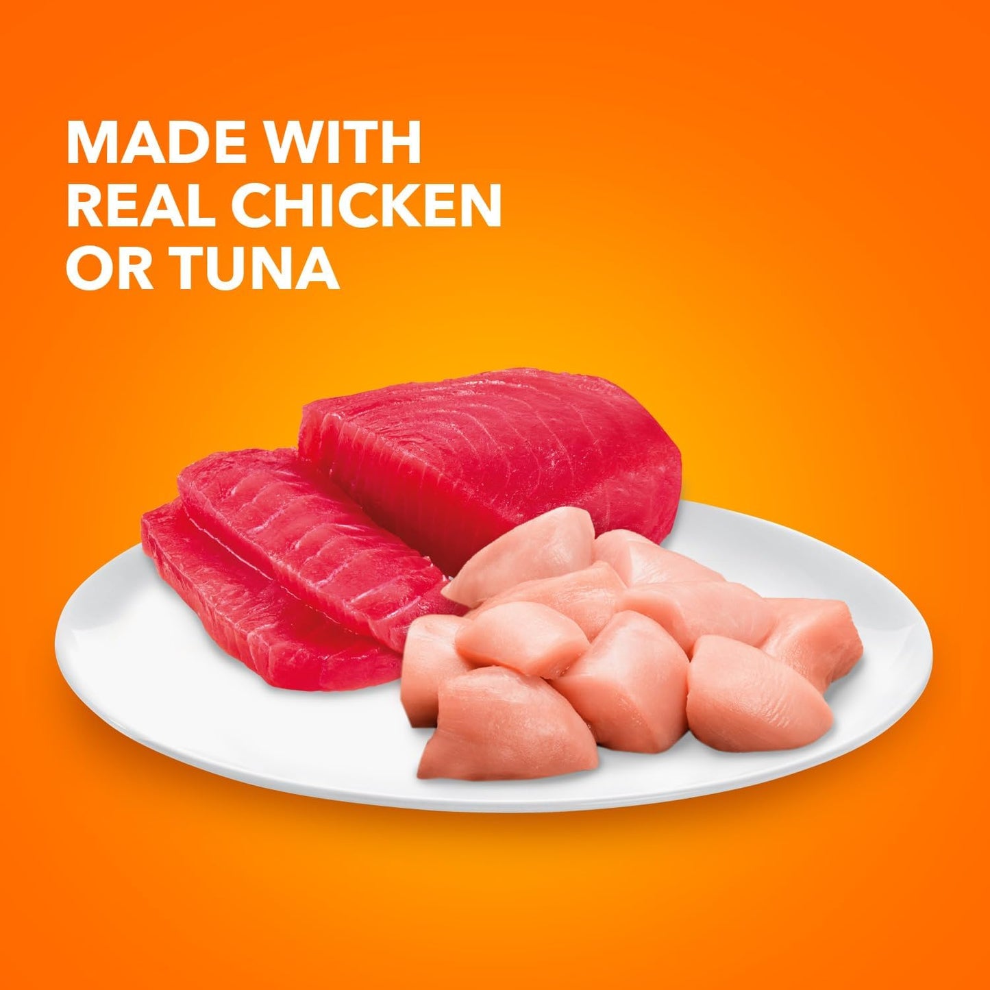 IAMS Perfect Portions Healthy Adult Wet Cat Food Pate, Chicken and Tuna Recipe Variety Pack, Easy Peel Twin-Pack Trays (12 Count, 24 Servings) (Pack of 2)