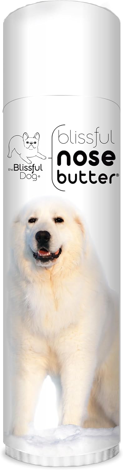 The Blissful Dog Great Pyrenees Unscented Nose Butter - Dog Nose Butter, 0.50 Ounce