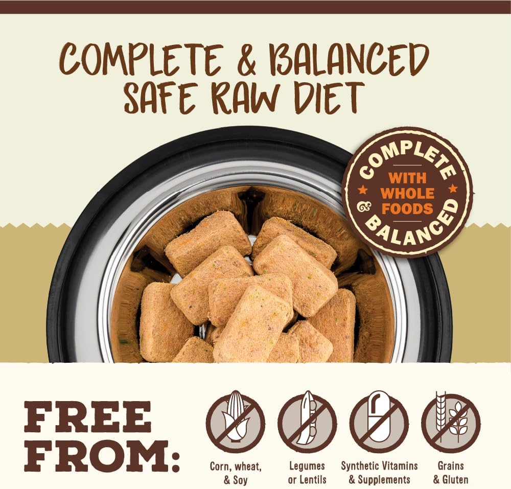 Primal Freeze Dried Raw Cat Food Nuggets Venison, Complete & Balanced Meal or Topper, Premium, Healthy, Grain Free, High Protein Raw Cat Food with Probiotics (5.5 oz)