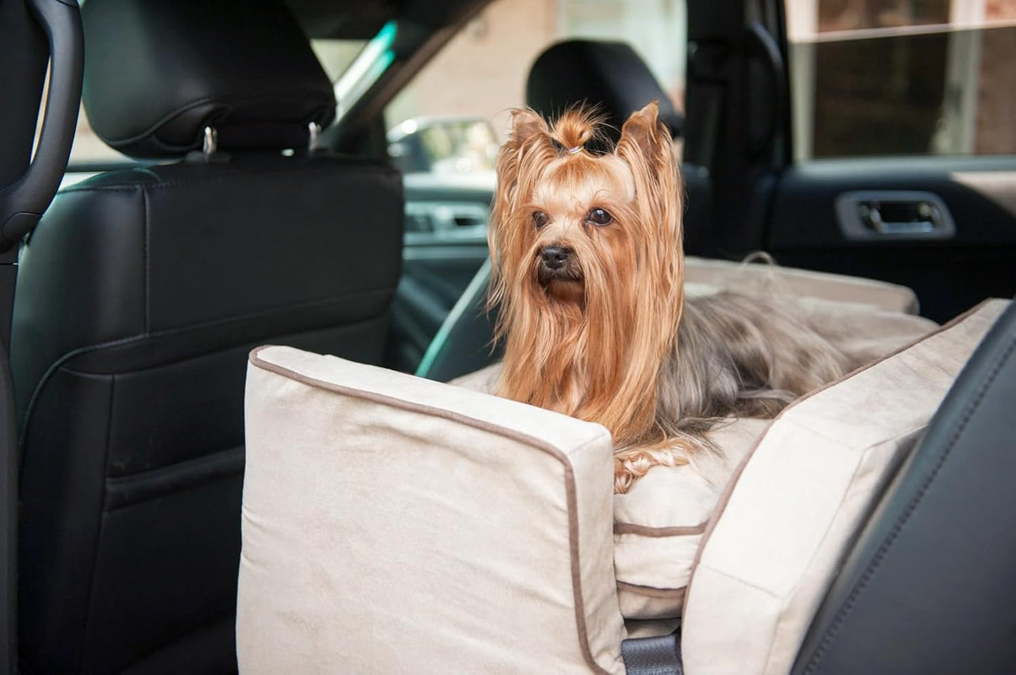 Snoozer Medium Luxury Lookout Car Seat, Buckskin and Java