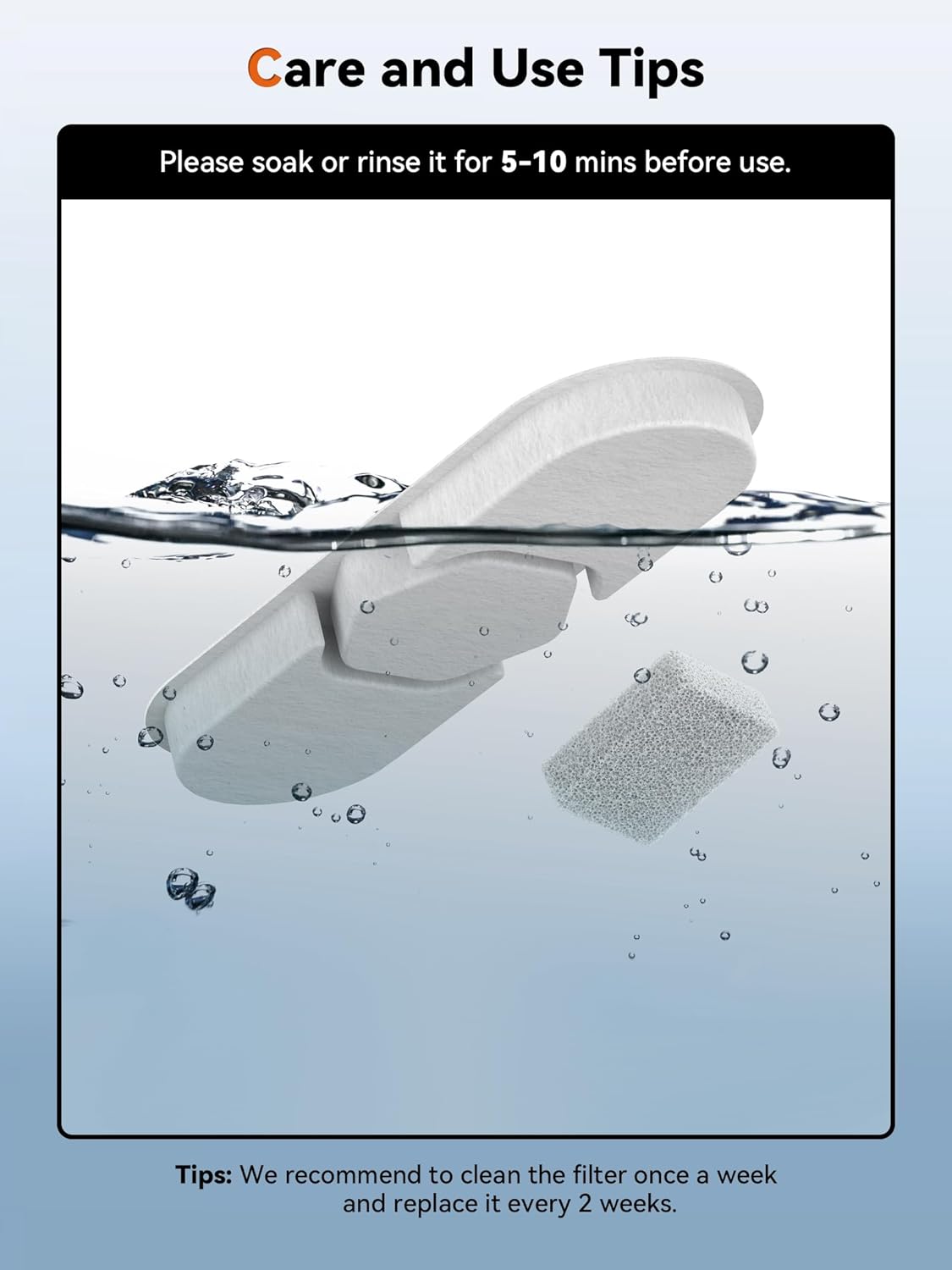 Dog Water Fountain for Large Dogs, 3.2Gal/406oz/12L Stainless Steel Pet Fountain, Quiet Dog Water Bowl Dispenser with Visible Window for Multi-pet Home(6 Set Filter)