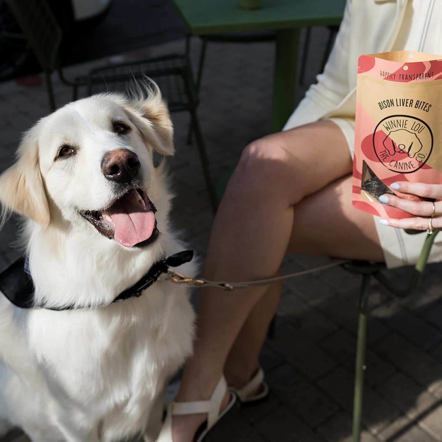 Winnie Lou Bison Liver Bites Dog Treats – Single Ingredient, Human Grade, Limited Ingredient Training Treats for Small, Medium & Large Dogs, Made in USA (1 Pack)