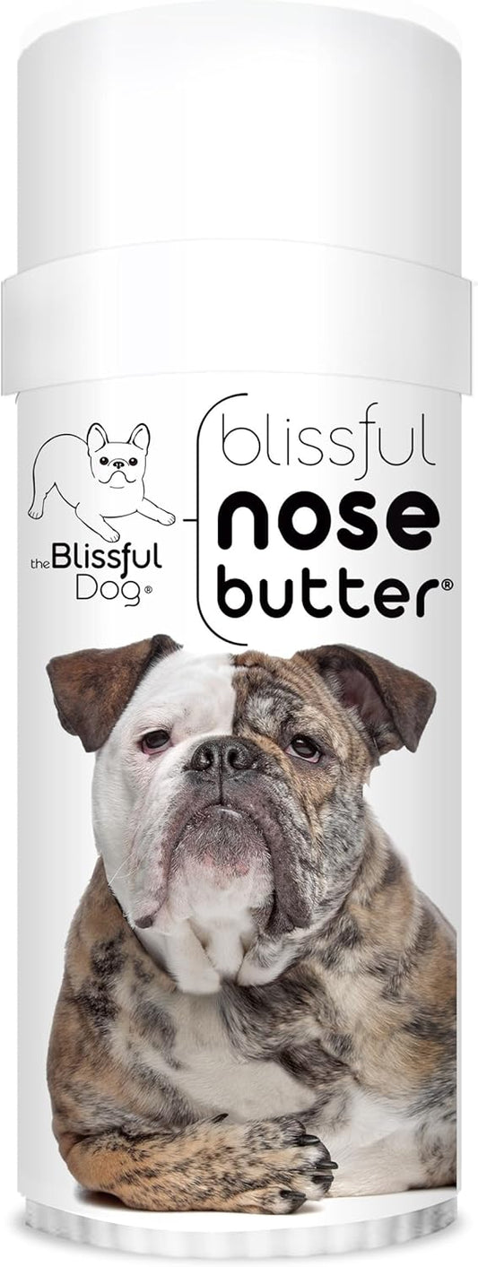 The Blissful Dog Olde English Bulldogge Unscented Nose Butter - Dog Nose Butter, 2 Ounce