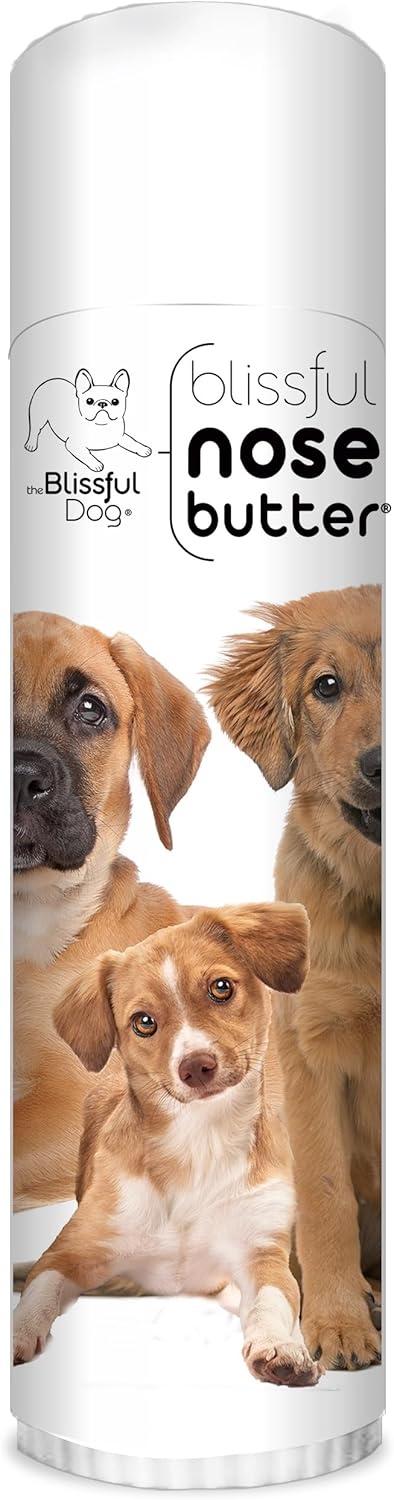 3 Cute Puppies Unscented Nose Butter - Dog Nose Butter, 0.50 Ounce