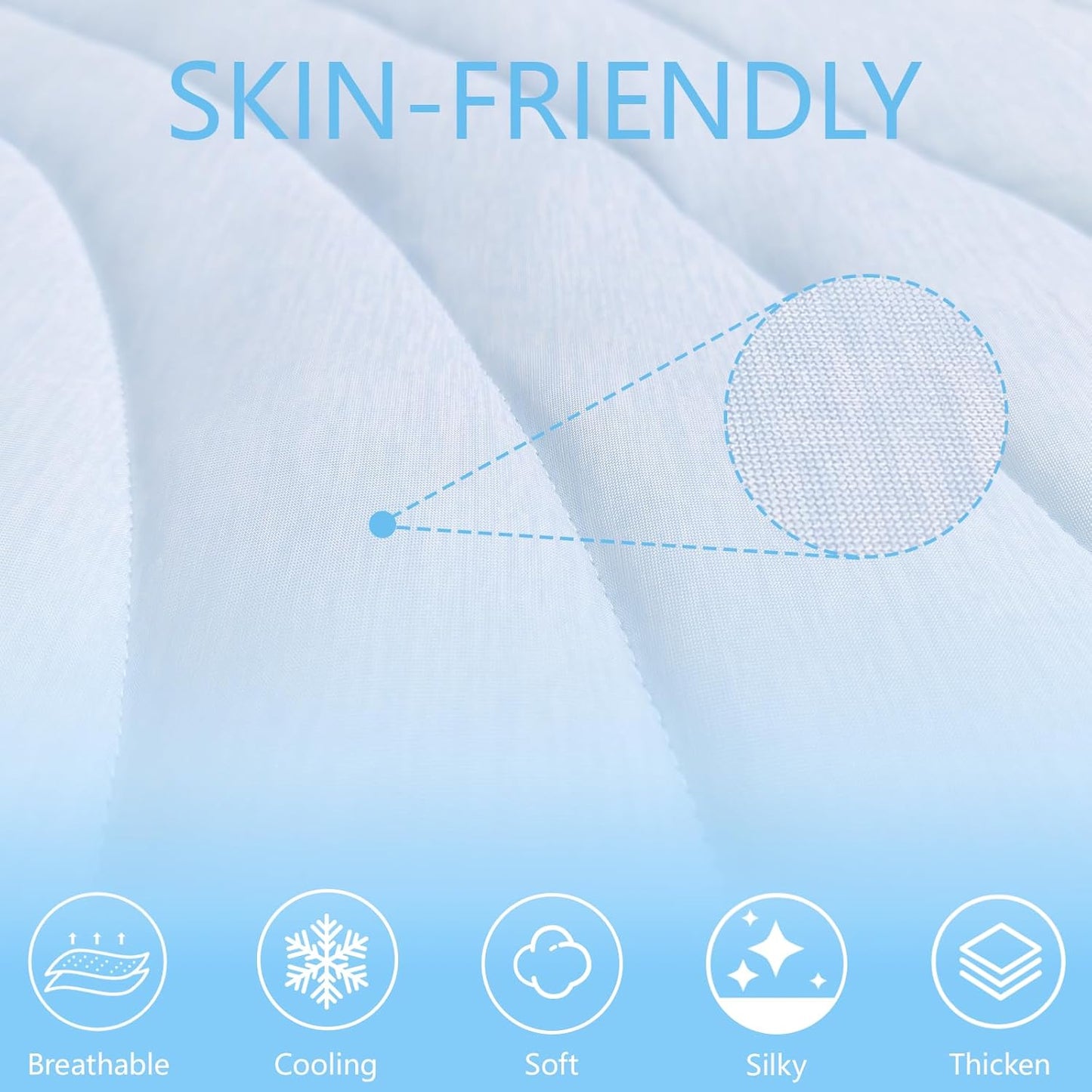 BECEMURU Dog Cooling Mat - 48" x 28" Thickening Cooling Pad Blanket for Crate, Kennel, Bed, Sofa - Machine Washable, Durable, Non-Gel - Keep Your Pet Cool and Comfortable