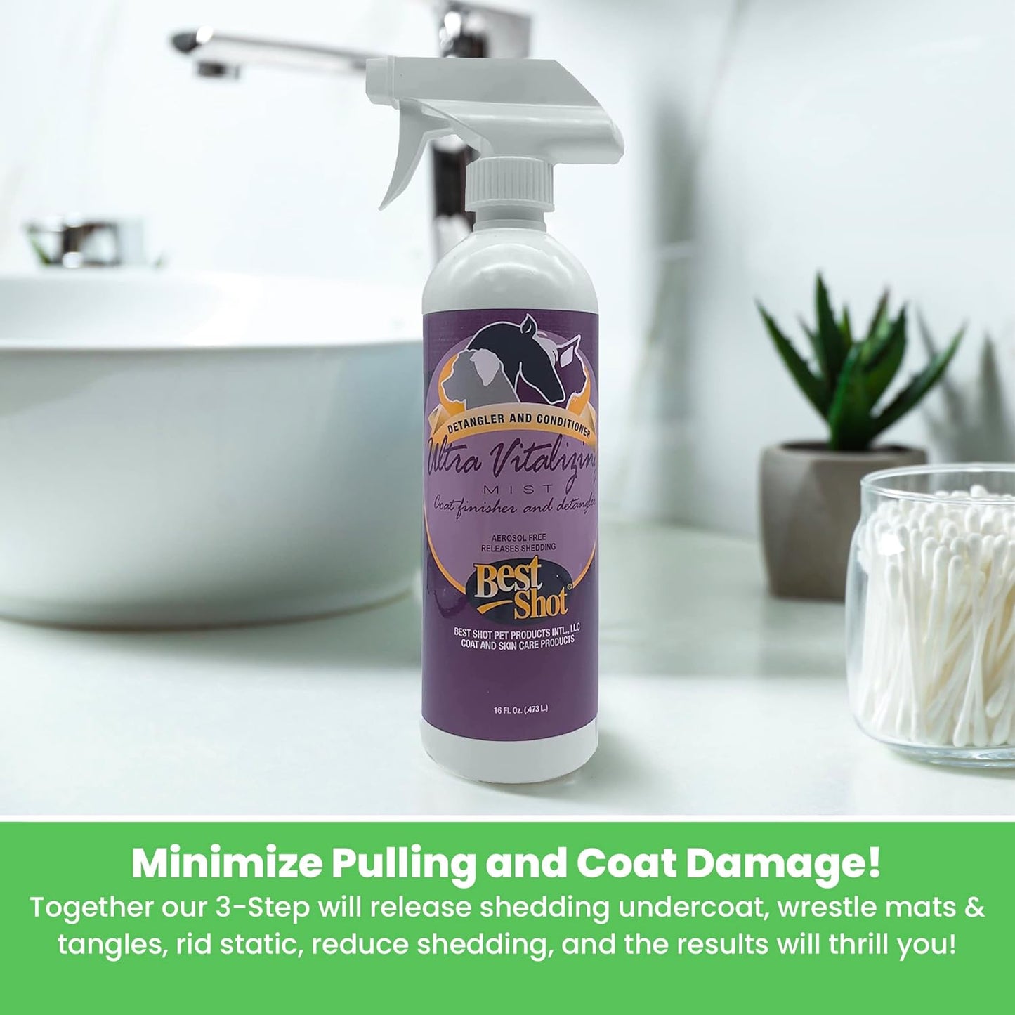 Best Shot Ultra Vitalizing Mist Detangler, 16 oz