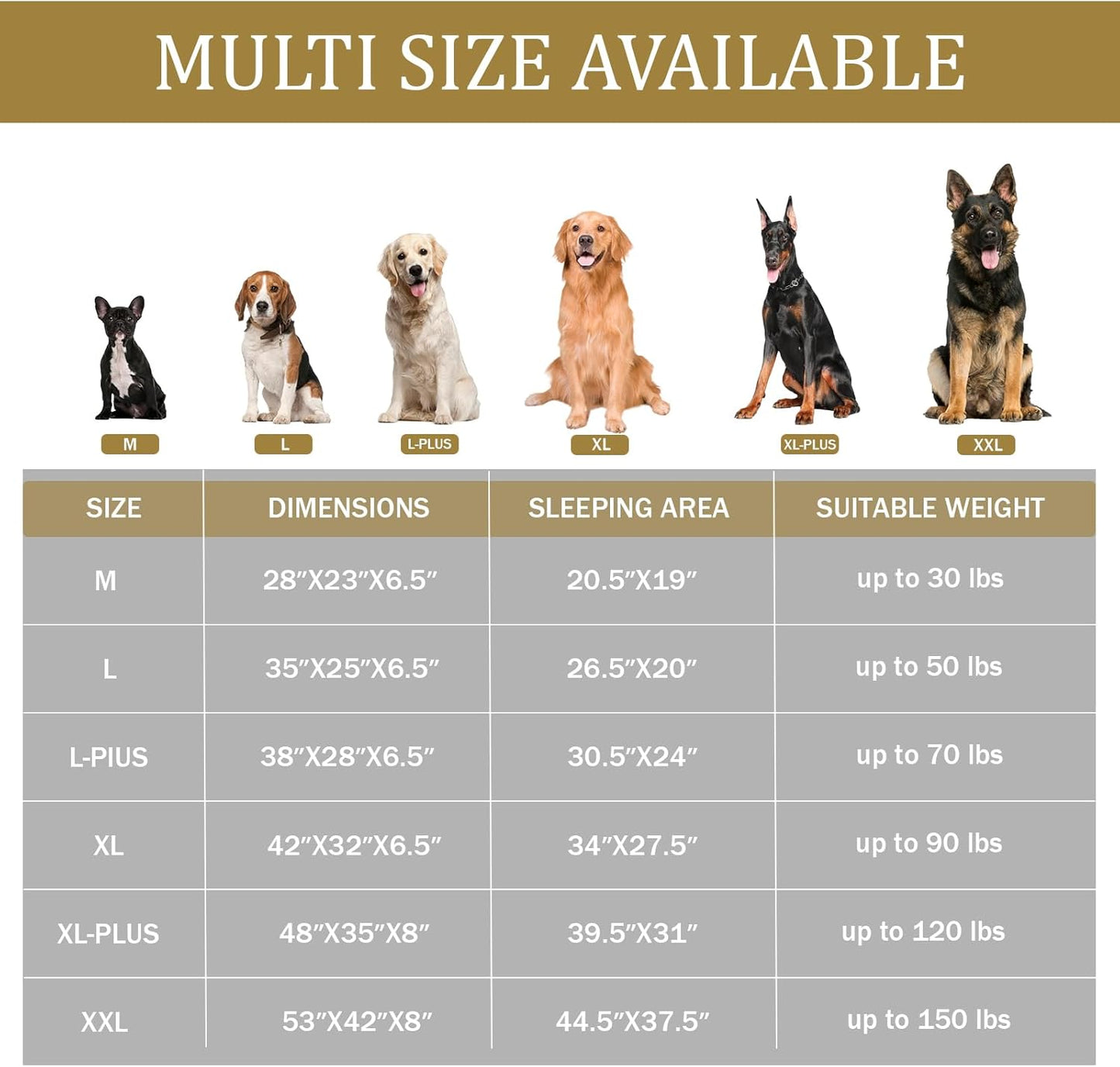 Bedfolks Orthopedic Dog Bed XL, Waterproof Dog Sofa Bed for Extra Large Dogs, Egg Foam Pet Couch Bed with Removable Washable Cover and Nonslip Bottom, Black