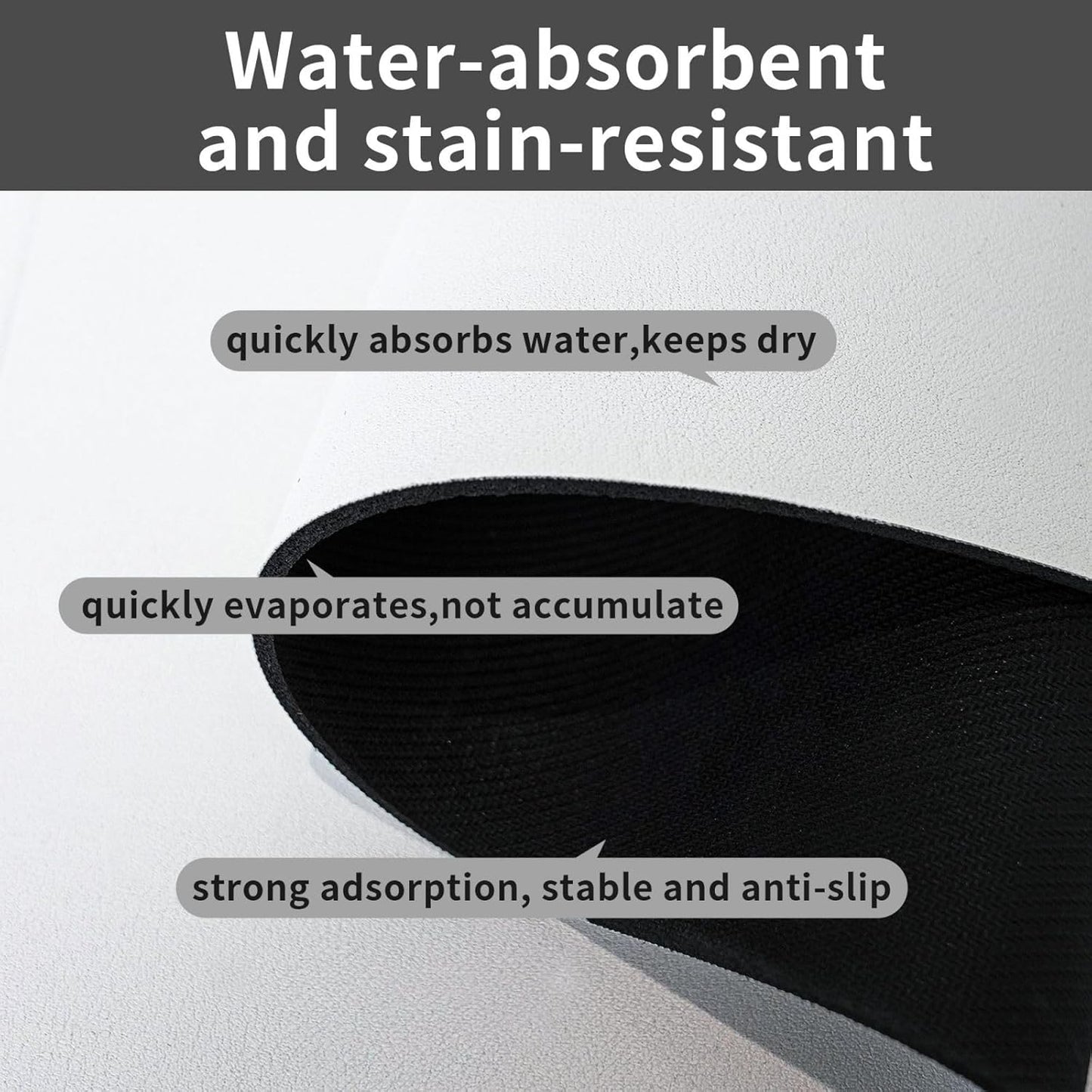 Pink Vintage Flower Dog Food Mat Absorbent Bowl Mats No Stains Quick Dry Waterproof Pet Cat Placemats for Food and Water, 30x45cm