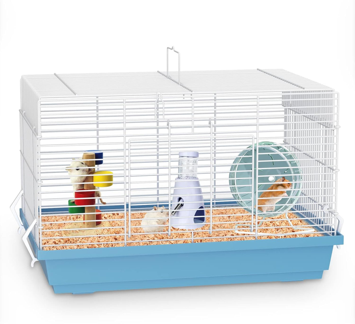 Hamster cage for Hamsters, Gerbils, mice, Rats, Small Guinea Pigs and Other Small Animals.