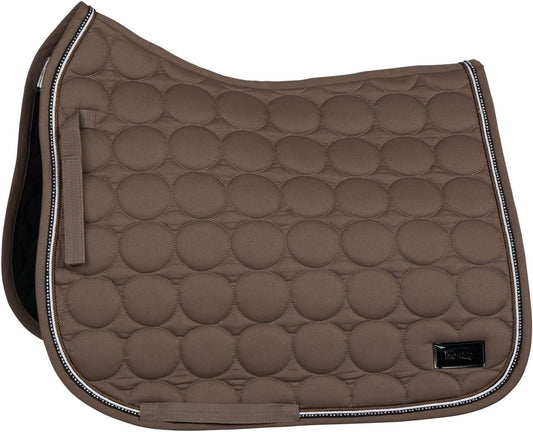 HORZE Marquess Quilted Quick-Dry Dressage Saddle Pad with Crystal Trim