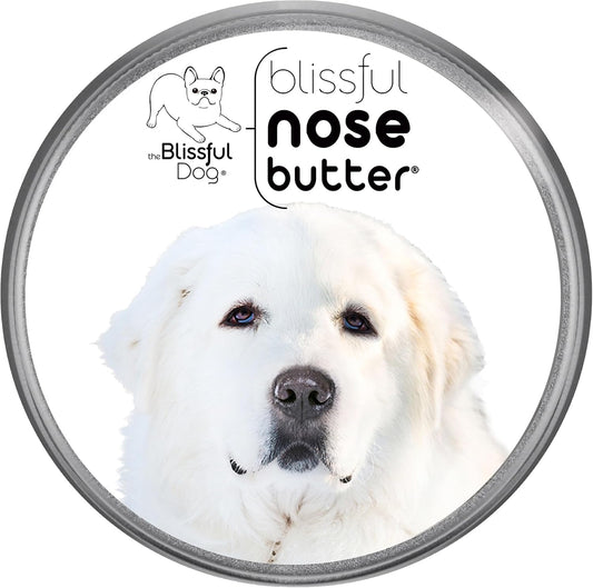 The Blissful Dog Great Pyrenees Unscented Nose Butter, 4-Ounce