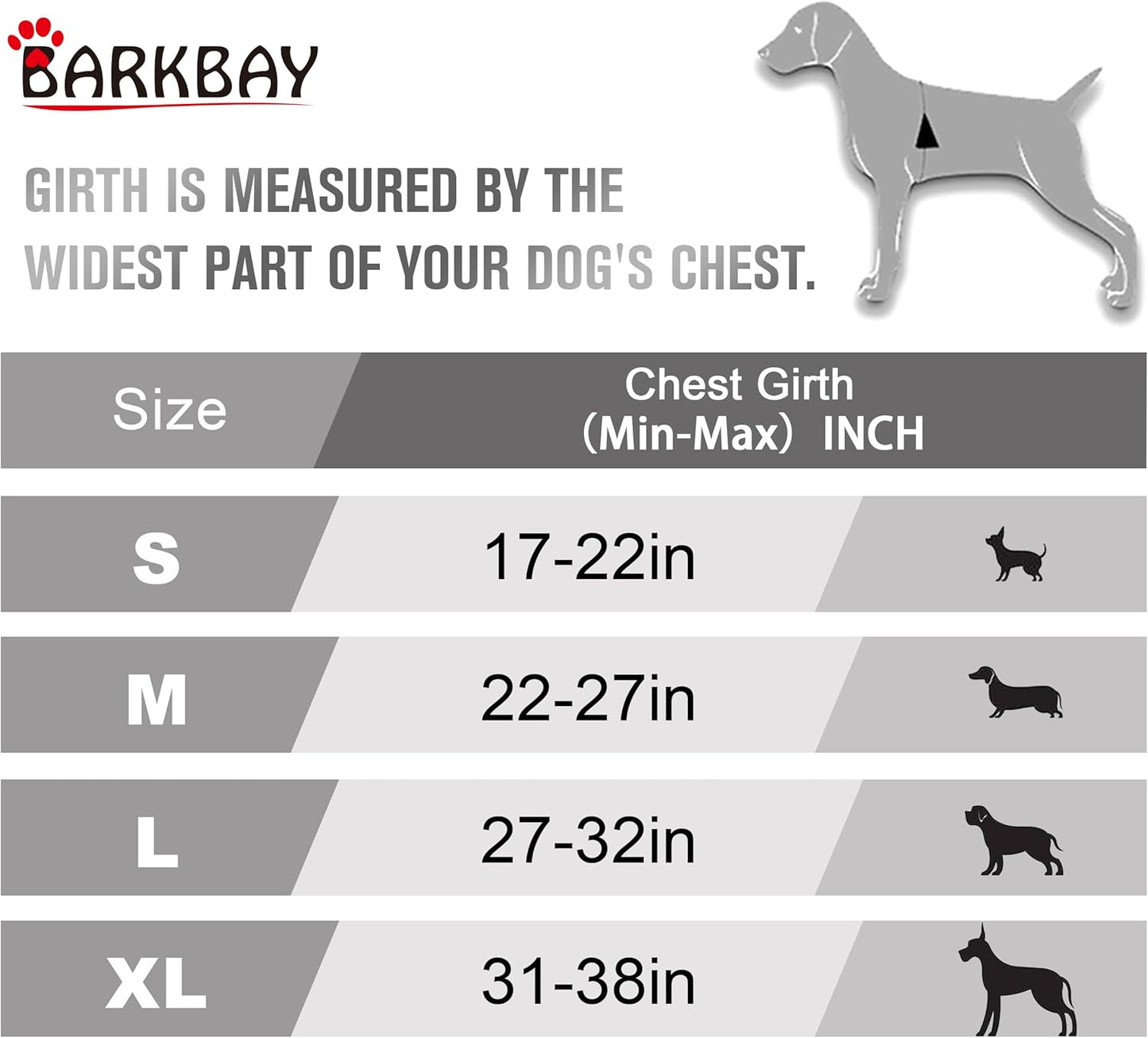 BARKBAY No Pull Dog Harness Front Clip Heavy Duty Reflective Easy Control Handle for Large Dog Walking(Blue,L)