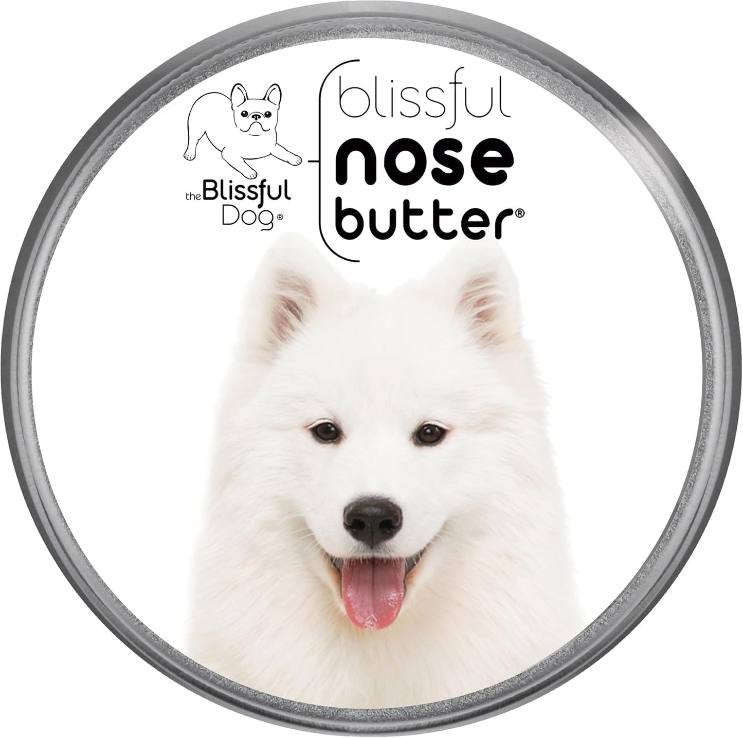 The Blissful Dog Samoyed Unscented Nose Butter - Dog Nose Butter, 16 Ounce