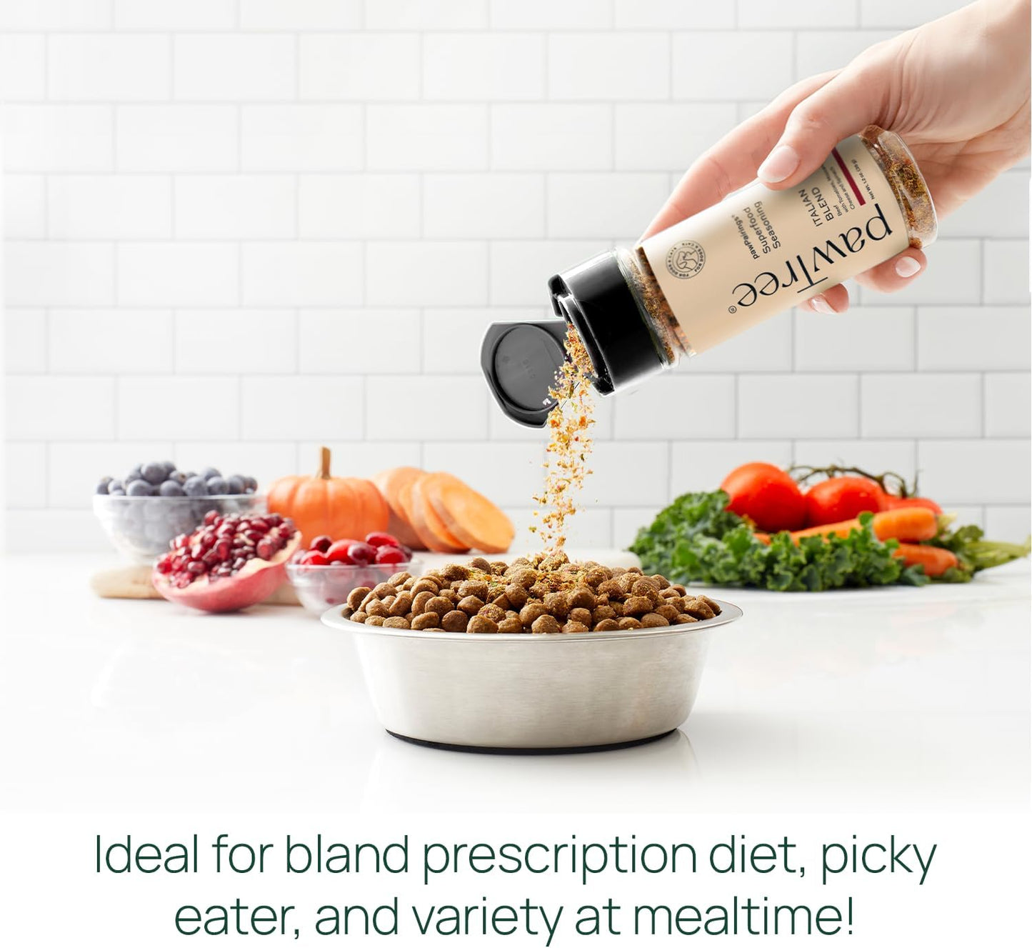 pawTree Healthy Food Toppers for Dogs & Cats - Appetite Booster With Freeze-Dried Proteins. Delicious Pet Food Seasonings and Flavor Enhancer for Picky Eaters & Appetite Stimulation