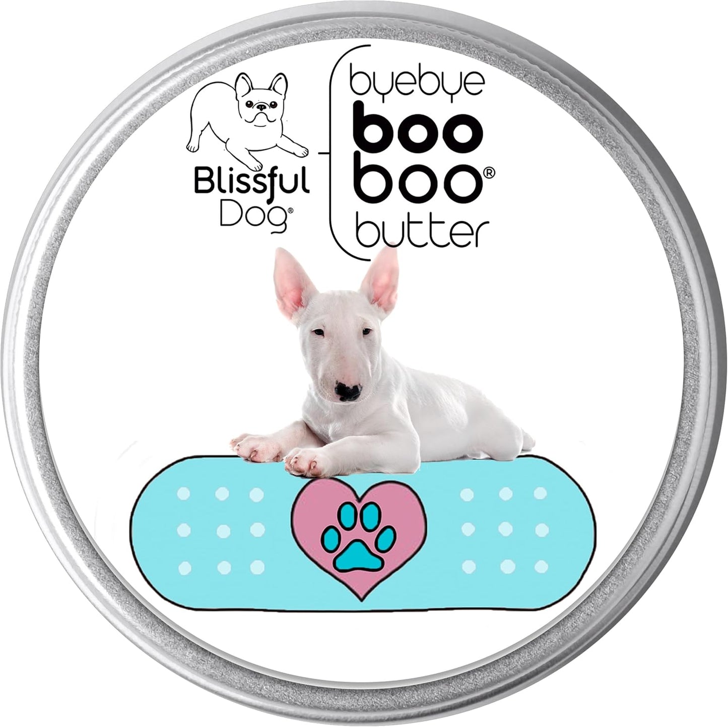The Blissful Dog Bull Terrier Boo Boo Butter, 16 oz.