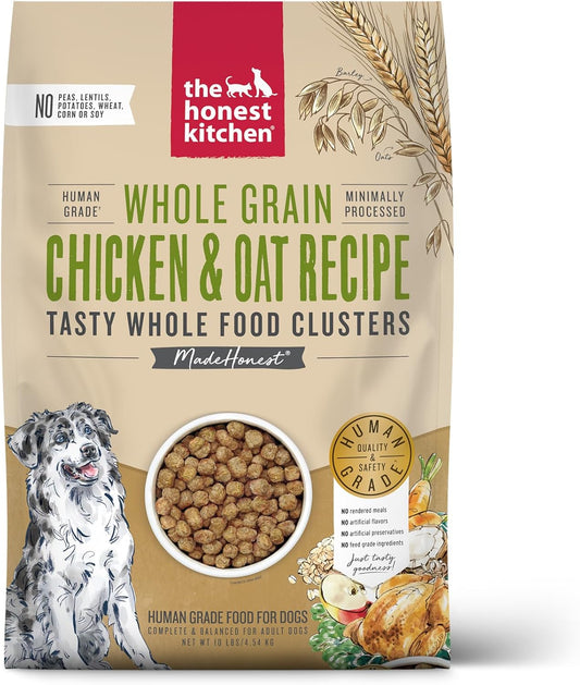 Whole Food Clusters Dog Whole Grain Chicken & Oat 10 lb Bag