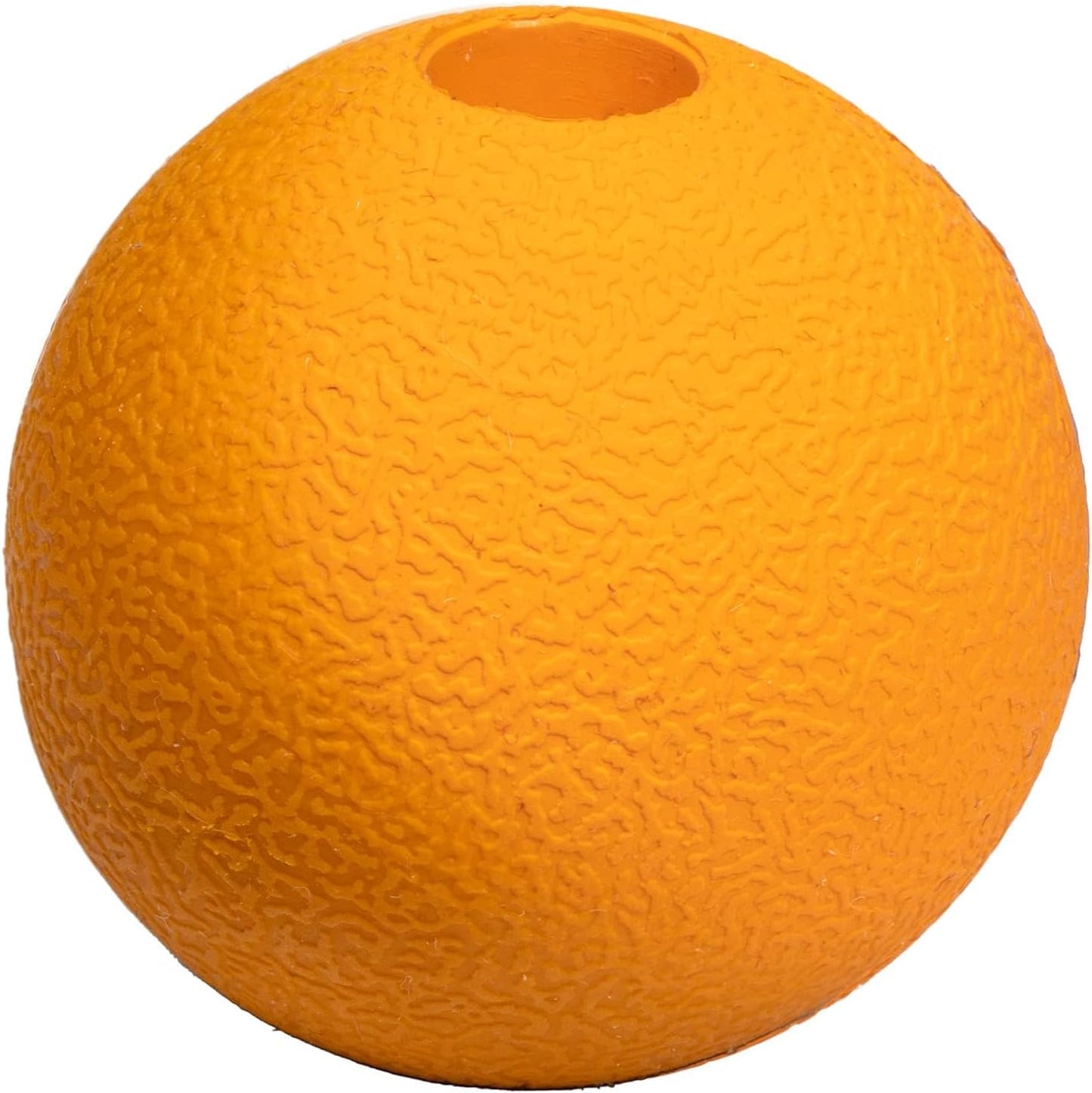 Amazon Basics Dog Toys, Interactive Assorted Rubber Balls, (Pack of 3), 2.5 inch, Blue, Beige, Orange