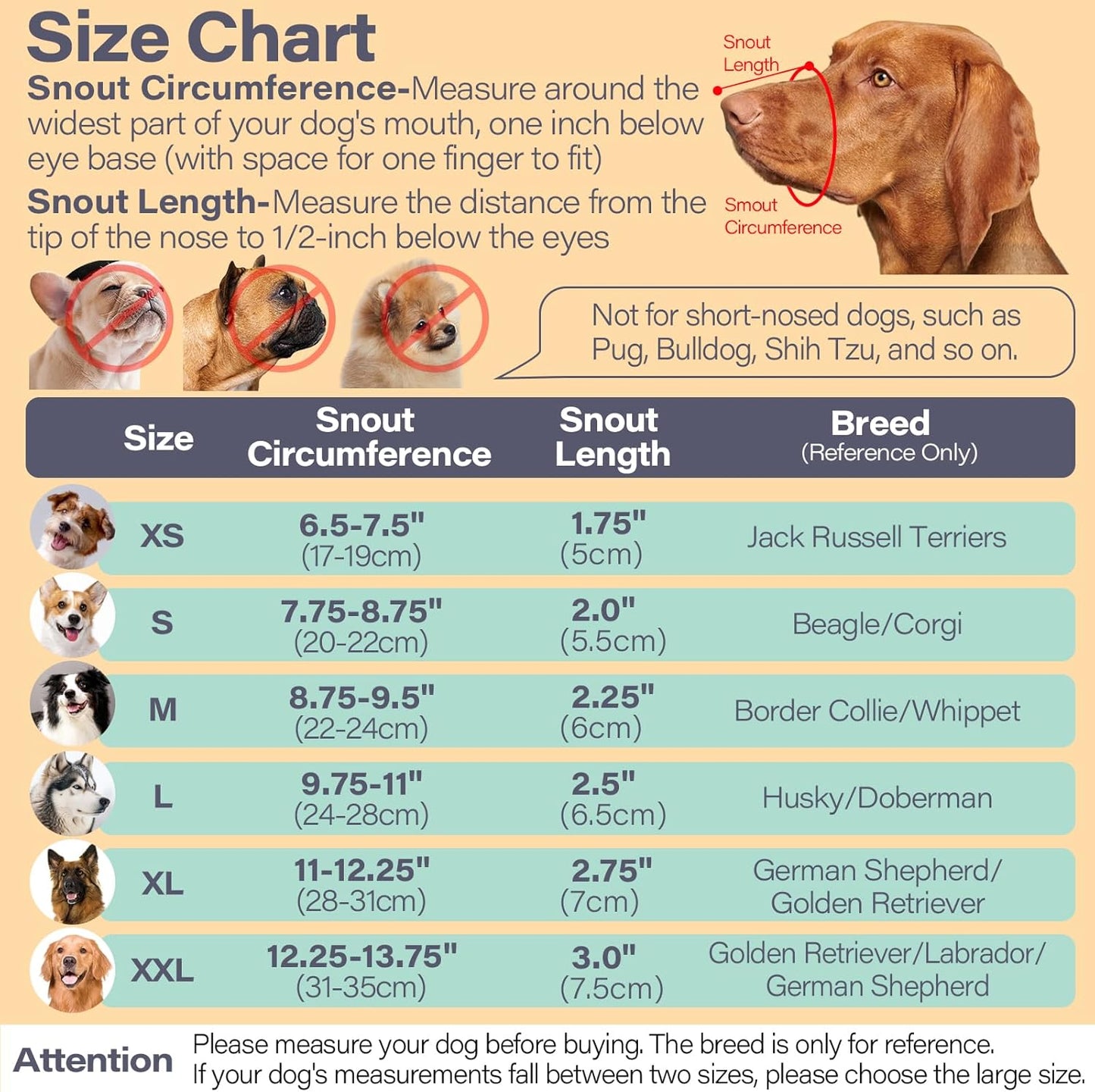 LUCKYPAW Dog Muzzle for Large Medium Small Dogs, Patented Mesh Muzzle to Prevent Biting Chewing Eating, Soft Mouth Guard with Front Opening Design for Drinking Panting(Black, M)