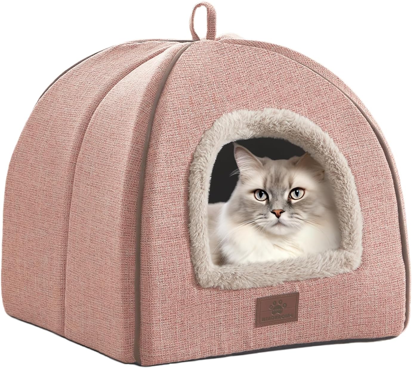 Cat Bed for Indoor Cats - Cat Cave Beds Cat House Cat Tent with Removable Washable Cushioned Pillow, Soft Kitten beds,Cat Beds & Furniture, for Small and Medium Pet Bed