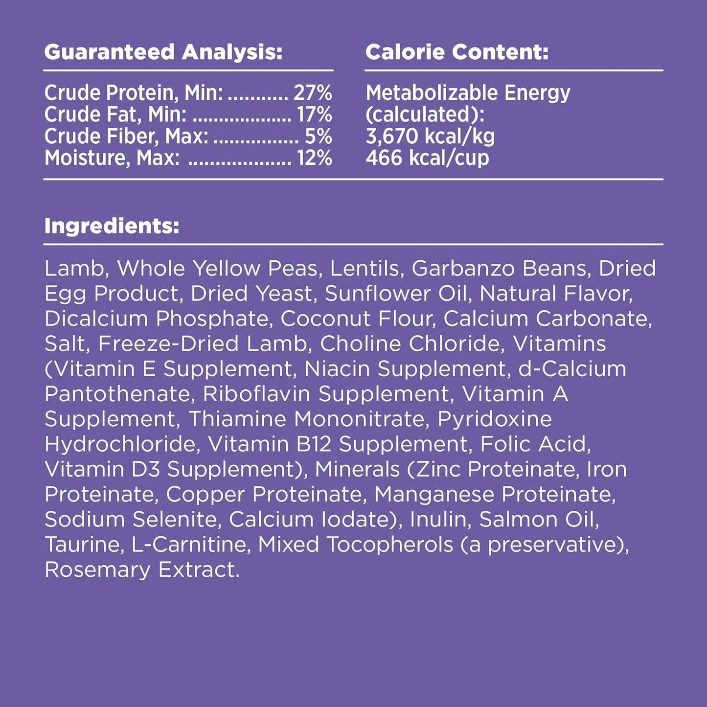 BIXBI Rawbble Dry Dog Food, Lamb, 4 lbs - USA Made with Fresh Meat - No Meat Meal & No Corn, Soy or Wheat - Freeze Dried Raw Coated Dog Food - Minimally Processed for Superior Digestibility