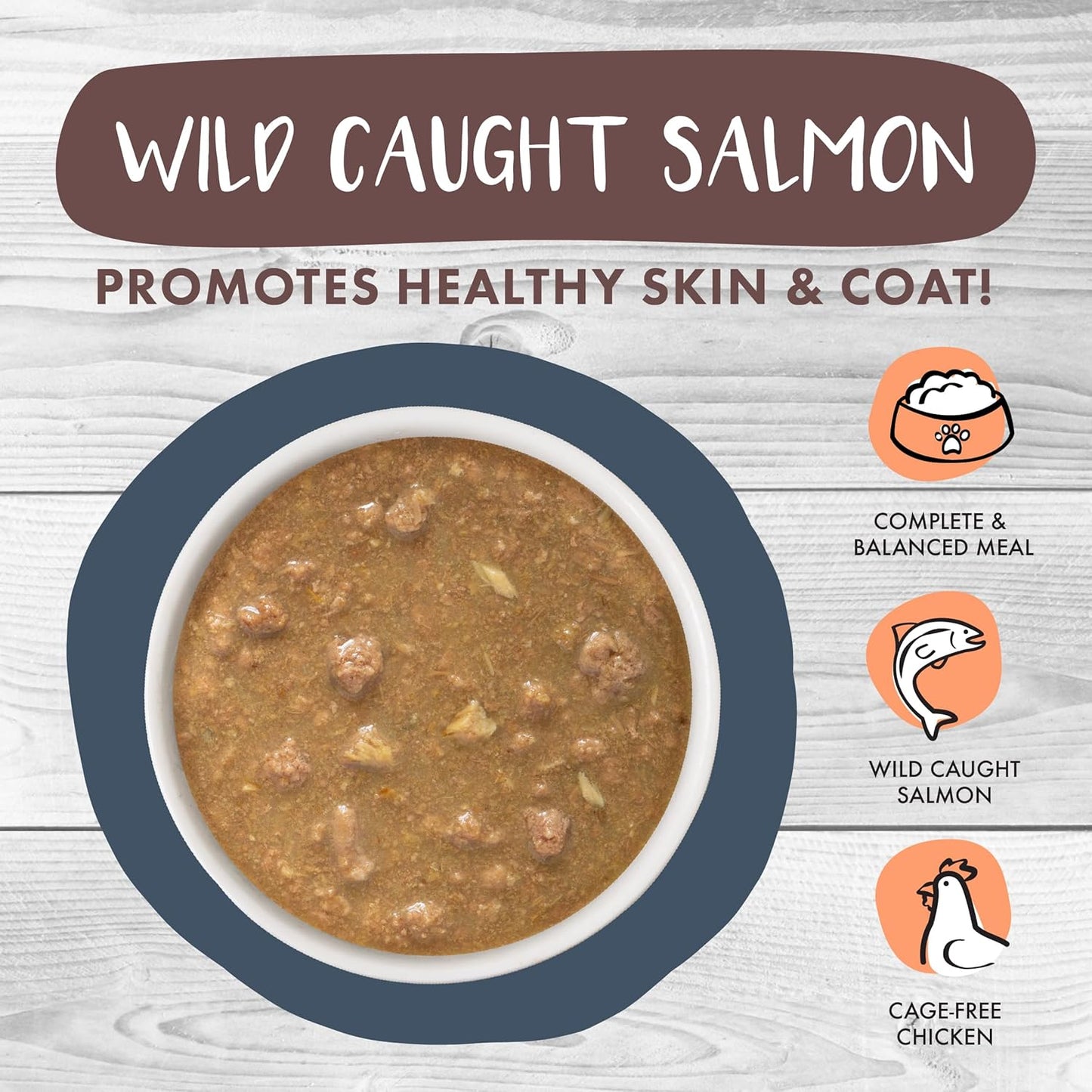 Weruva Classic Cat Stews!, Goody Stew Shoes with Chicken & Salmon in Gravy, 2.8oz Can (Pack of 12)