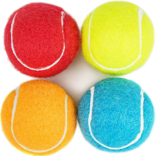 Prime Pets Mini Tennis Balls for Dogs, 2 Inch Squeaky Dog Toys, Interactive Dog Toy Balls for Indoor Outdoor, Squeaky Toys for Small & Medium Dogs