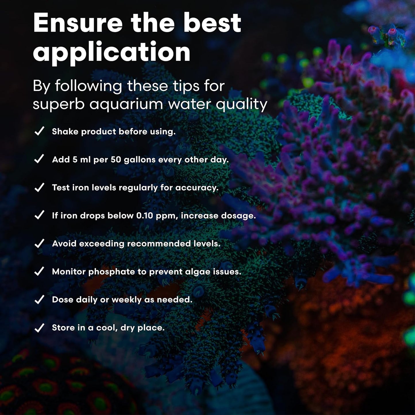 Brightwell Aquatics Ferrion - Concentrated Iron Supplement for Marine Fish and Reef Aquariums 250-ml