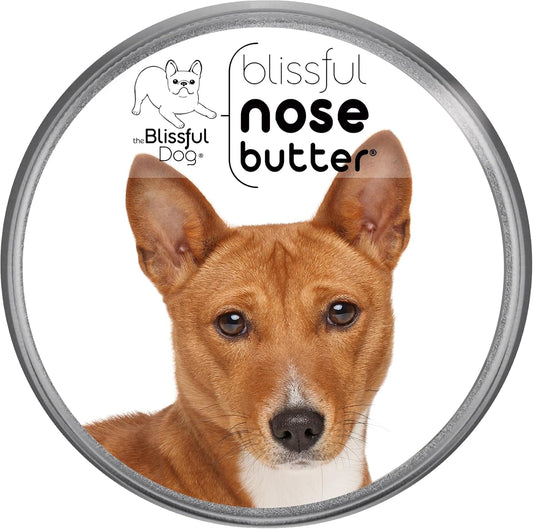 The Blissful Dog Basenji Unscented Nose Butter - Dog Nose Butter, 1 Ounce