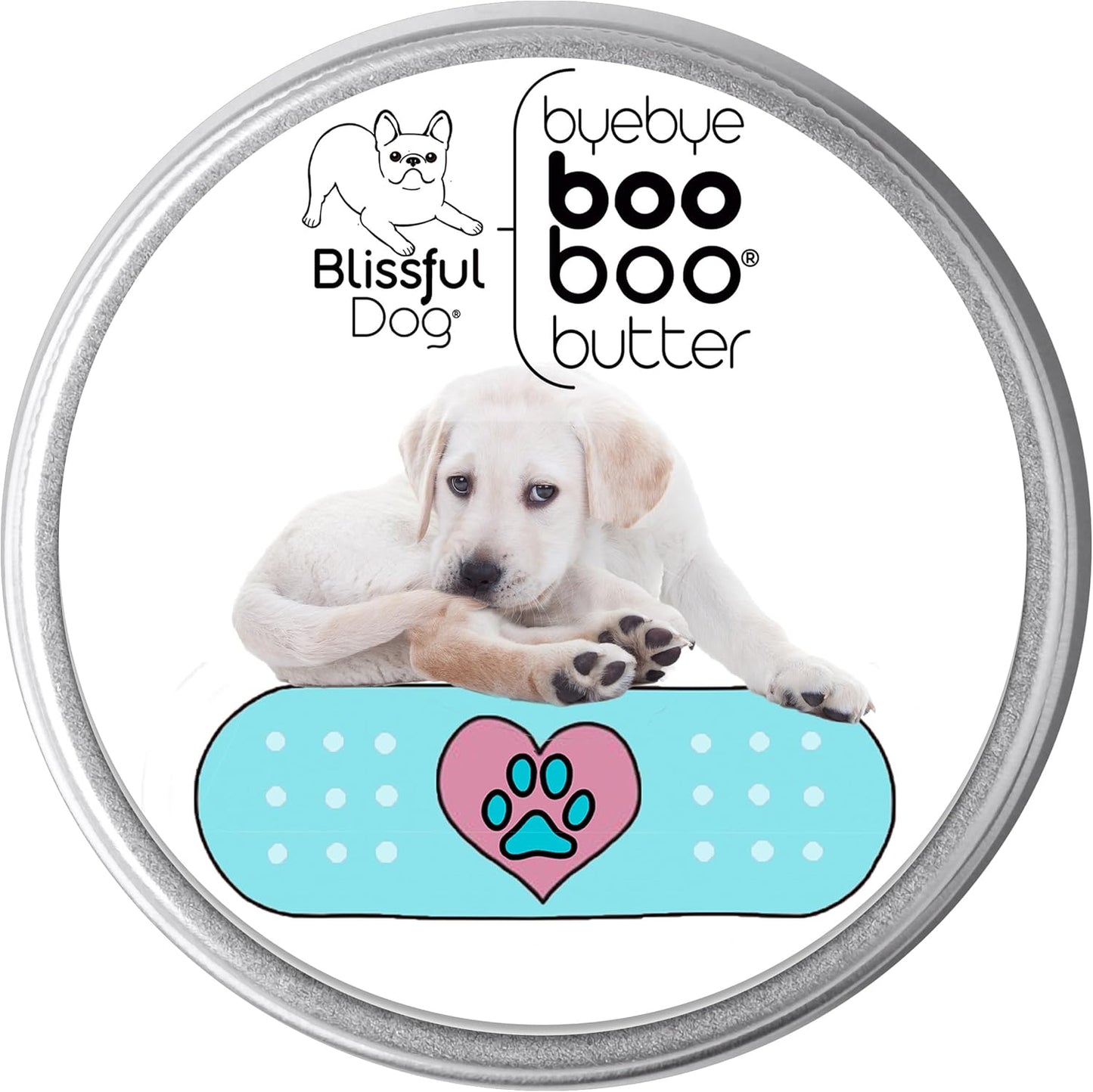 The Blissful Dog 2 oz TIN Labrador Retriever Booboo Butter