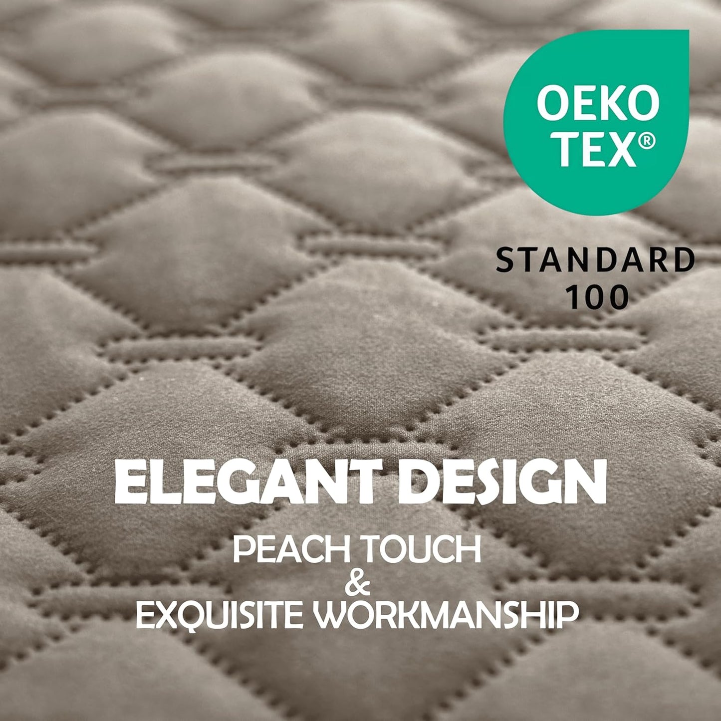 gogobunny 100% Double Sided Waterproof Dog Blanket Soft Pet Bed Cover Reversible Protect Furniture Couch Sofa Car for Puppy Large Dog Cat (Dark Stone/Light Stone, 40x50 Inch (Pack of 1))