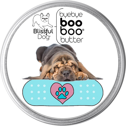 The Blissful Dog 1 oz TIN Bloodhound Booboo Butter