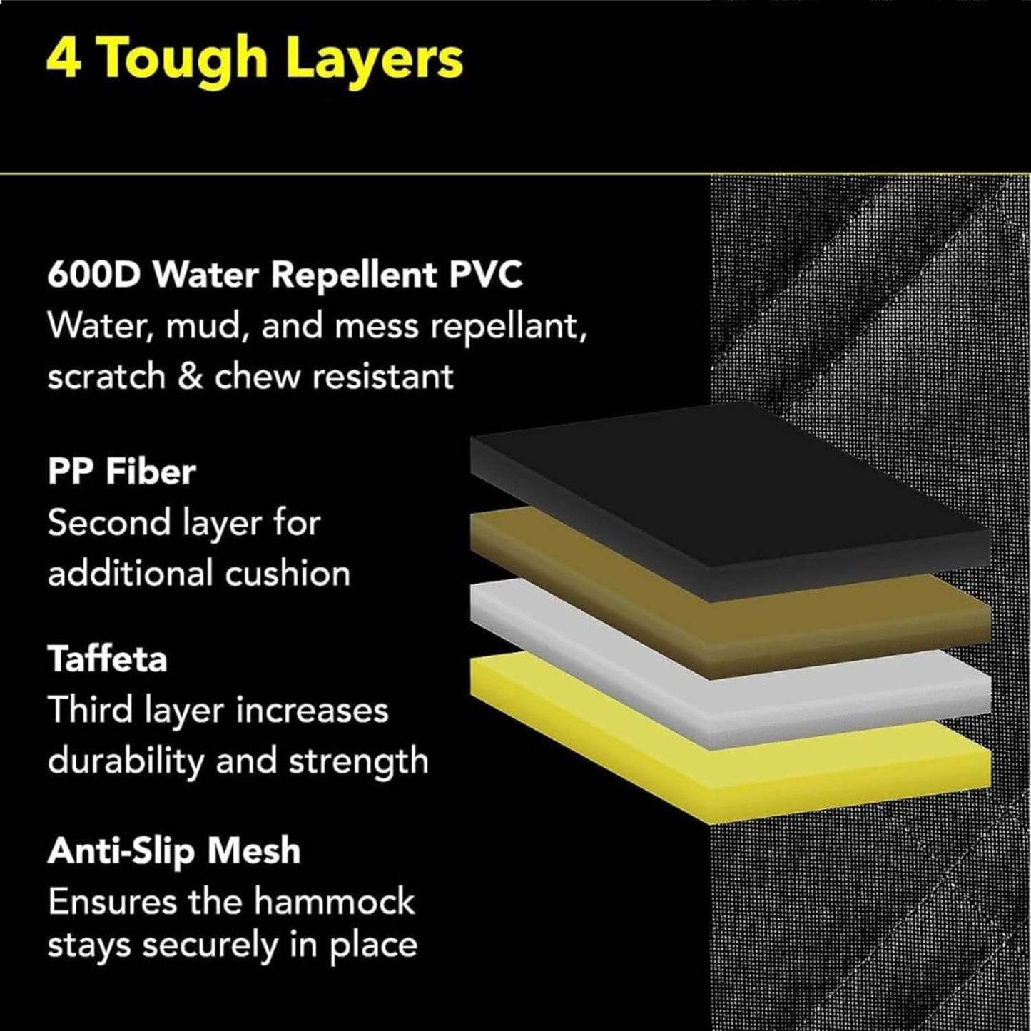 Meadowlark XL Dog Seat Covers Unique Design & Full Car Protection-Doors,Headrests & Backseat. Extra Durable Zippered Side Flap, Waterproof Hammock Pet Seat Cover + Seat Belt & 2 Headrest Protectors