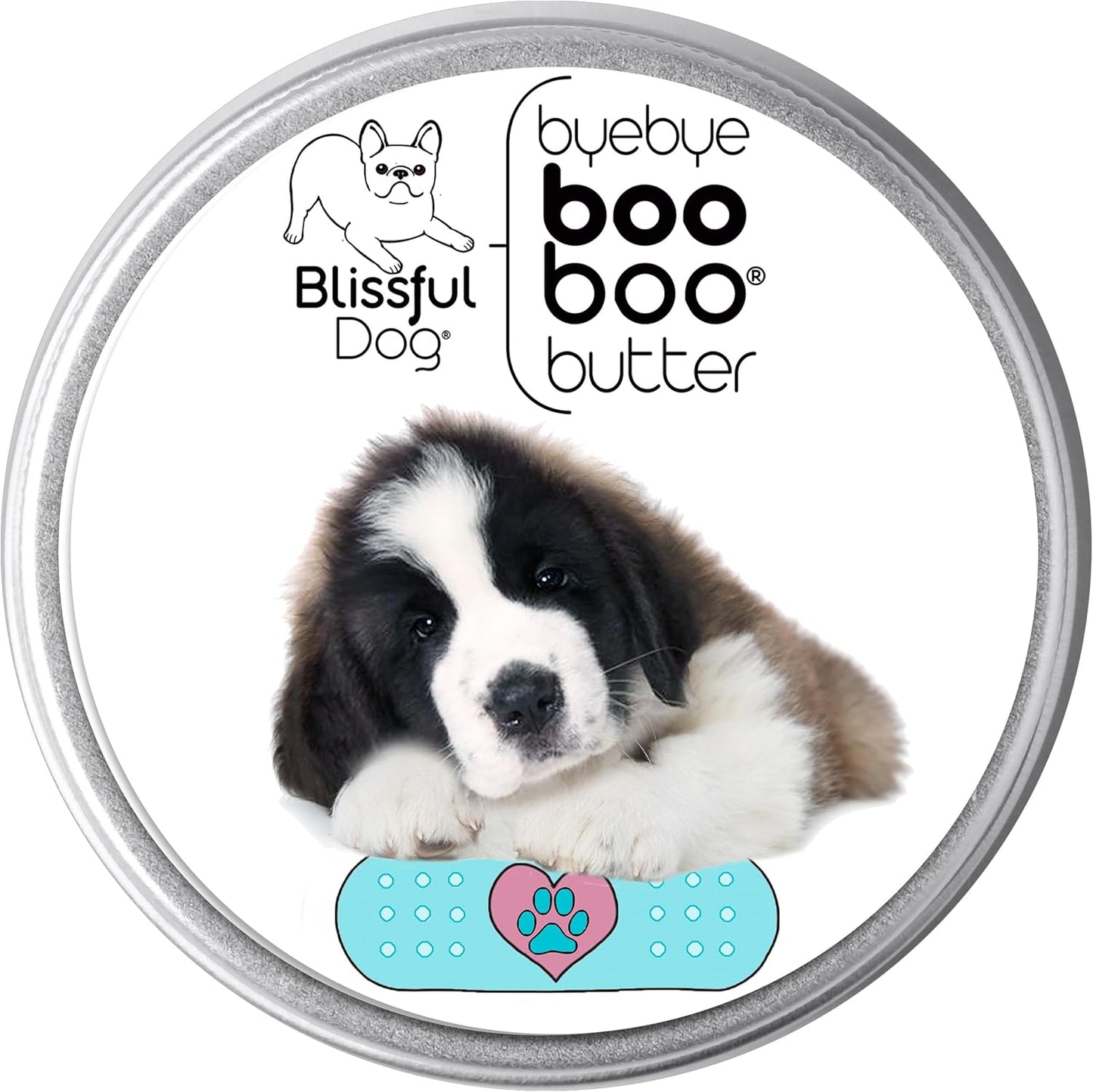 The Blissful Dog 2 oz TIN St. Bernard Booboo Butter