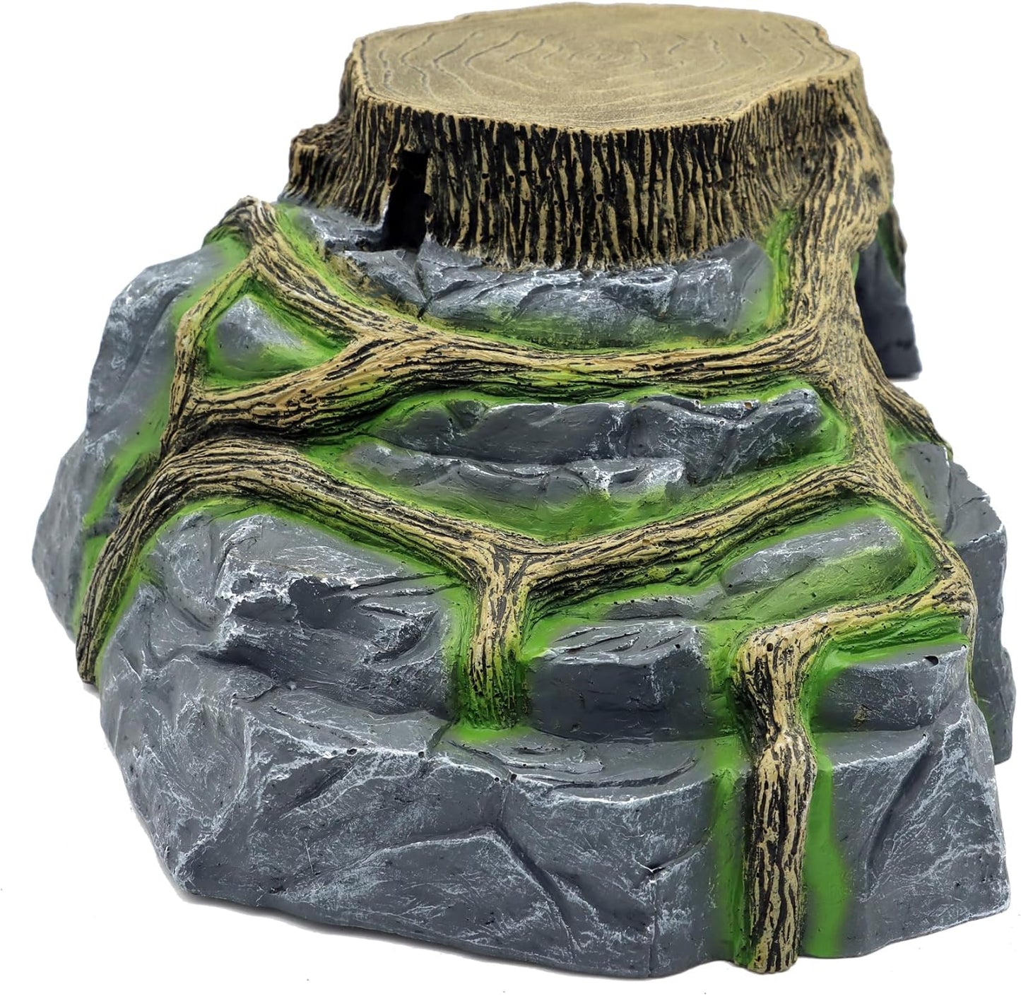 JIHAQUA Extra X Large Resin Reptile Tank Hideouts Cave Habitat Decor for Leopard Gecko Tank Accessories